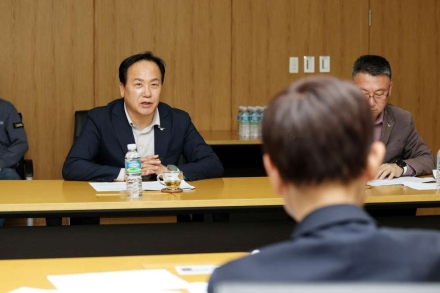 오산시, 지역난방 요금 인하 위해 DS파워 방문