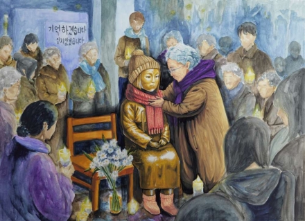 오산평화의소녀상 시민회화대전 수상작 발표…건립 10주년 맞아 16점 선정