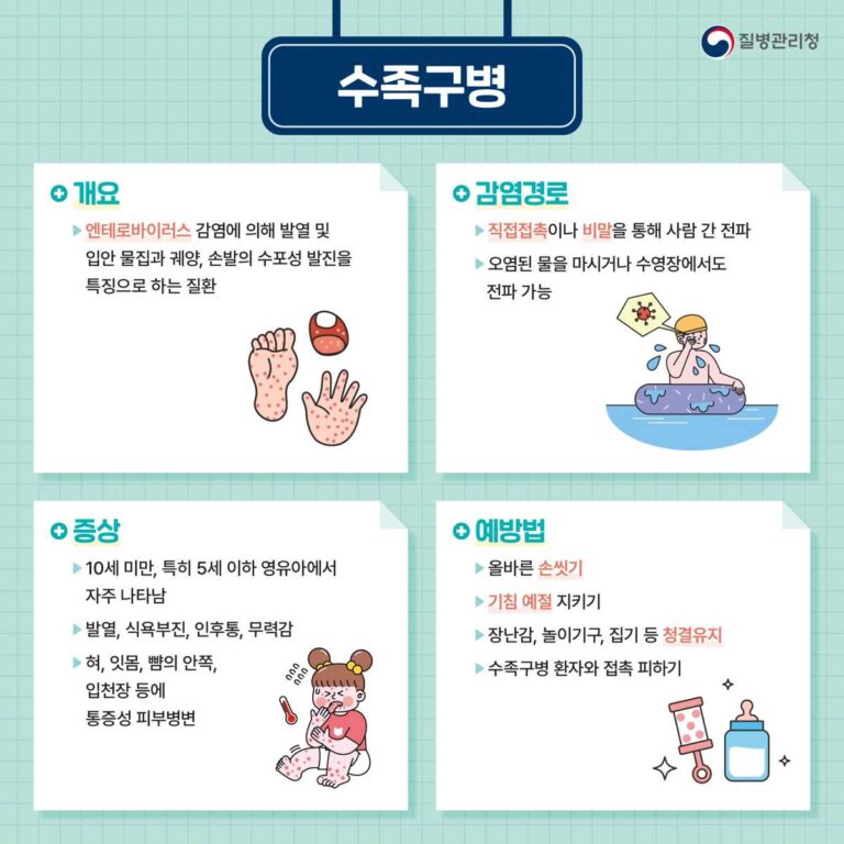 오산시 보건소, 수족구병 유행대비 개인위생수칙 준수 당부