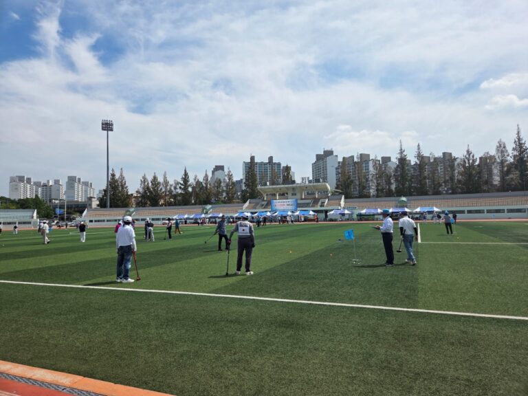 제13회 대한노인회 경기도 연합회장배 그라운드골프대회, 오산에서 성료